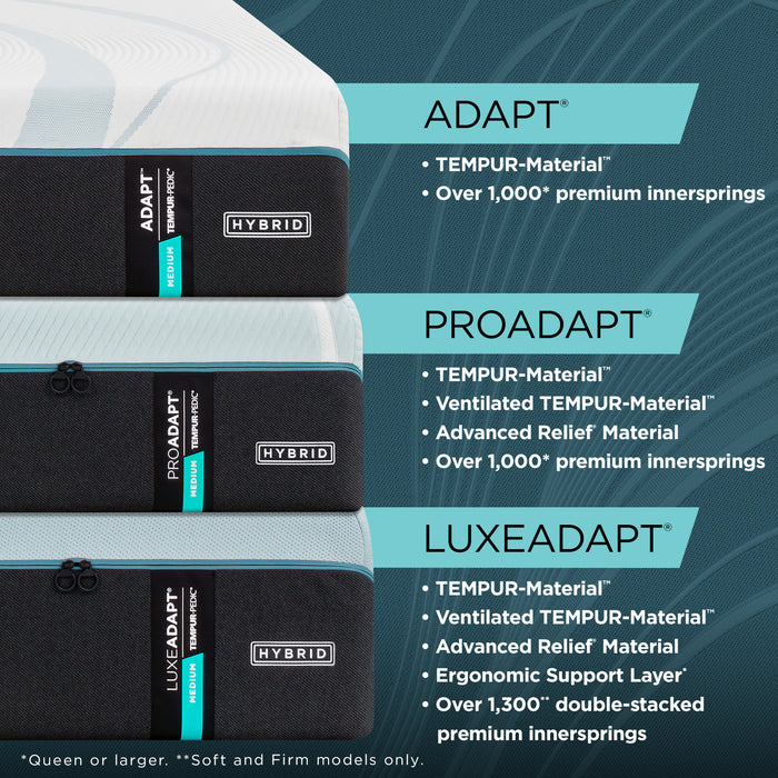 Adapt - Tempur-Proadapt - Medium Hybrid