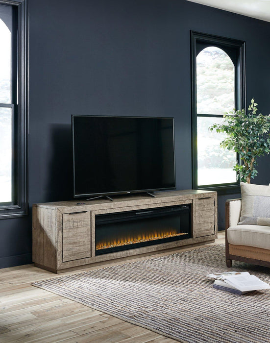 Krystanza TV Stand with Electric Fireplace