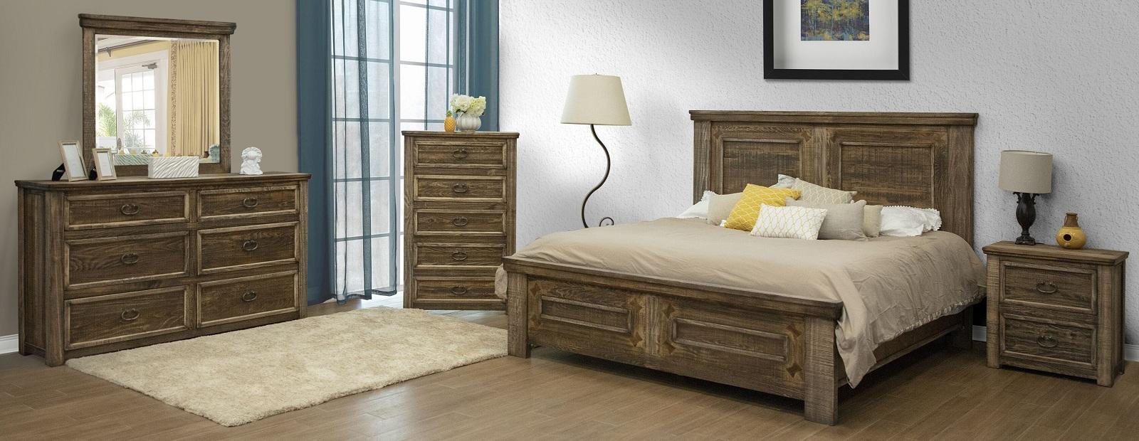 Montana 6 Drawer Dresser in Brown