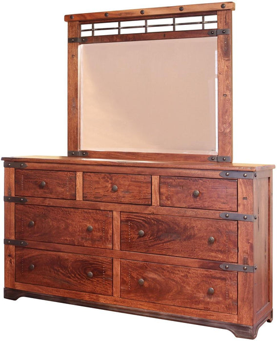 Parota 7 Drawer Dresser