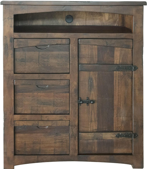 Mezcal 3 Drawer Great Chest for TV in Stained image