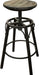 Moro 24" Iron Swivel Stool in Warm Gray image
