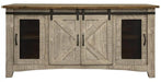 Pueblo Collection 4 Doors 70" TV Stand in Oyster image