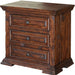 Terra 3 Drawer Nightstand in Chocolate image