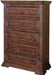 Terra 5 Drawer Chest in Chocolate image