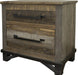 Loft Brown 2 Drawer Nightstand in Brown image