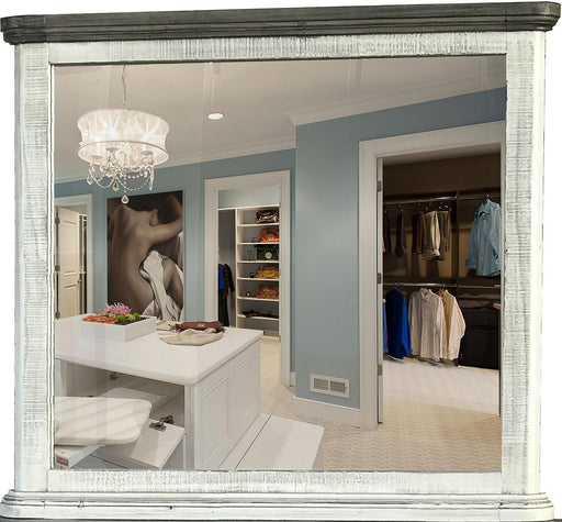 Luna  Mirror in Off White image